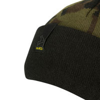 Avid Carp Black & Camo Bobble Hat 